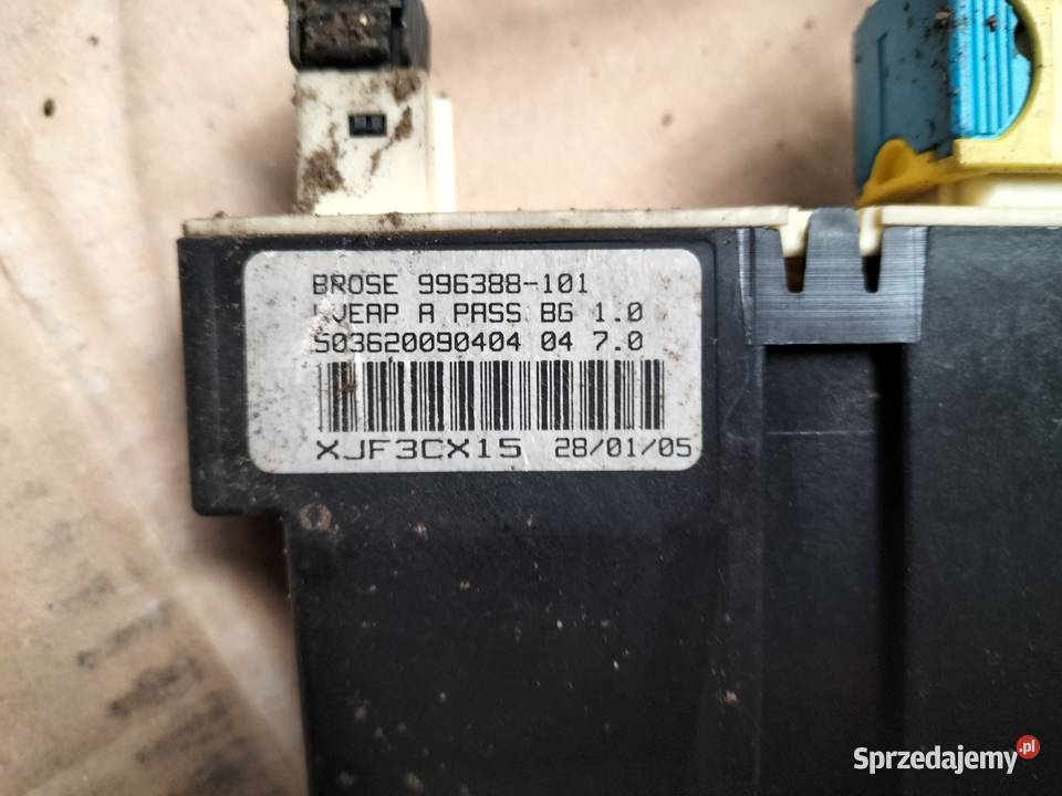 CITROEN C4 Silnik Szyby PRAWY PRZÓD 996388101 Kamień-Kolonia