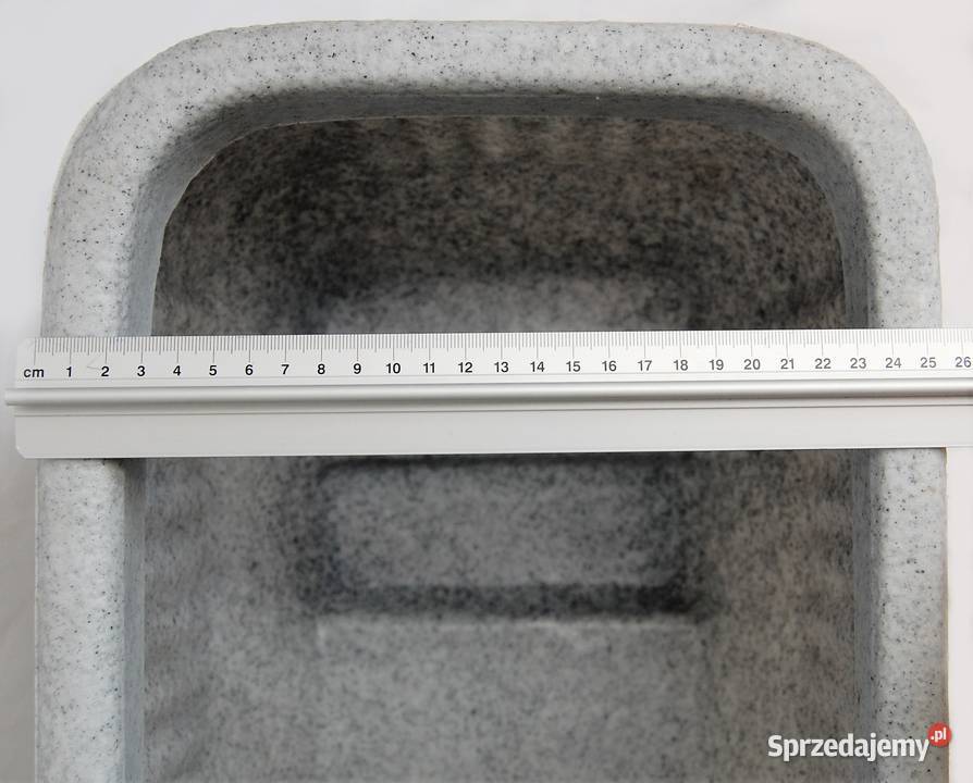 Duża donica osłonka skrzynia kamień granit Lublin sprzedam