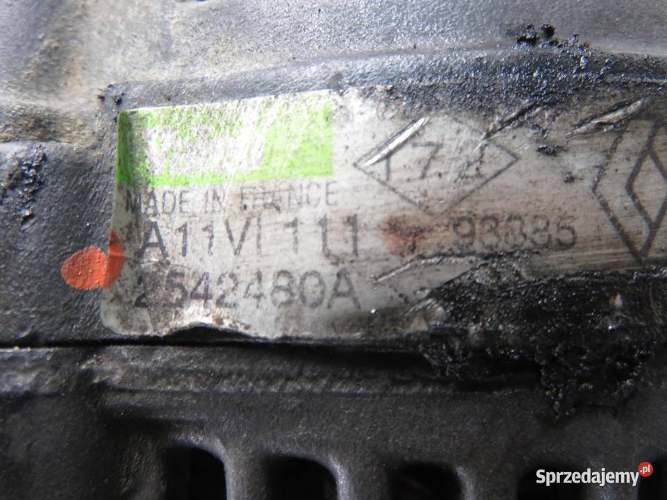 ALTERNATOR RENAULT TWINGO I 12 2542480A osobowe sprzedam