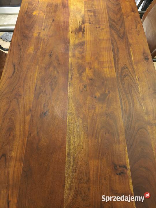 stół akacja metalowe nogi i industrial mazowieckie Piaseczno