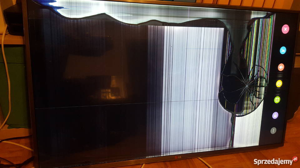 LG42LB650V zbita matryca Telewizory śląskie