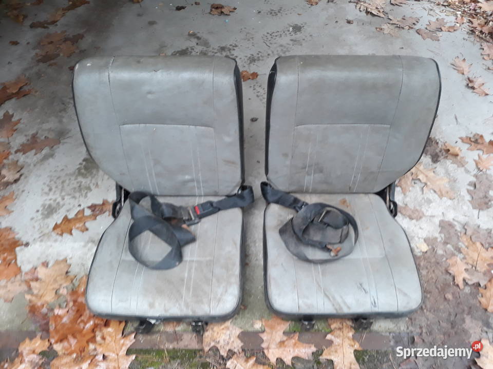 Suzuki Samurai Fotele tylne z pasami terenowe Motoryzacja mazowieckie Otwock