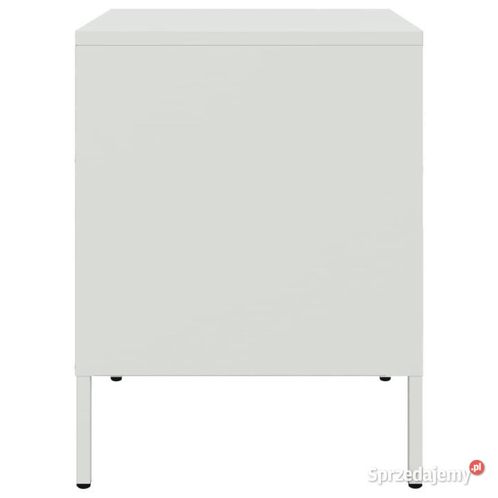 Szafka nocna biała 36x39x505 stal WM842932 Warszawa sprzedam