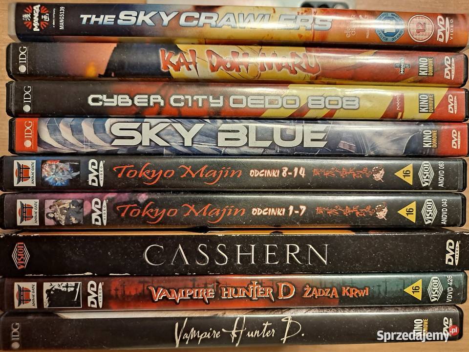 Manga DVD filmy