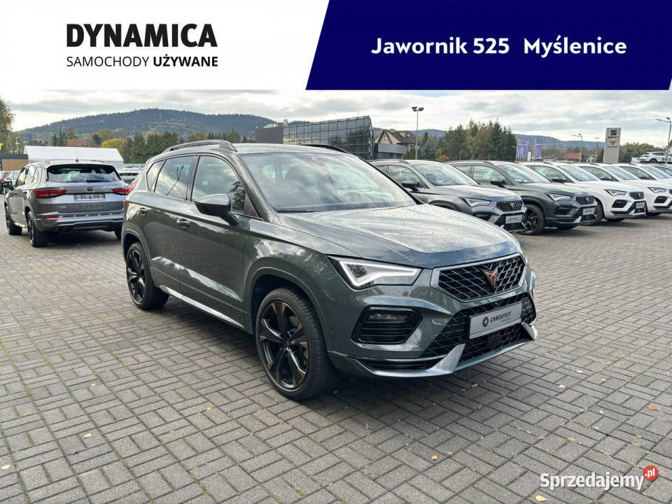 Cupra Ateca 15TSI 150 DSG 2024 r salon I czujnik martwego pola Myślenice