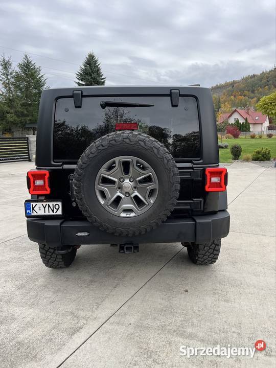 Jeep wrangler JK RUBIKON 36 V6 manual super stan Osielec