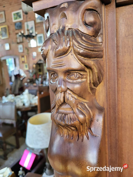 Biblioteka rzeźbiona antyk Rybnik sprzedam