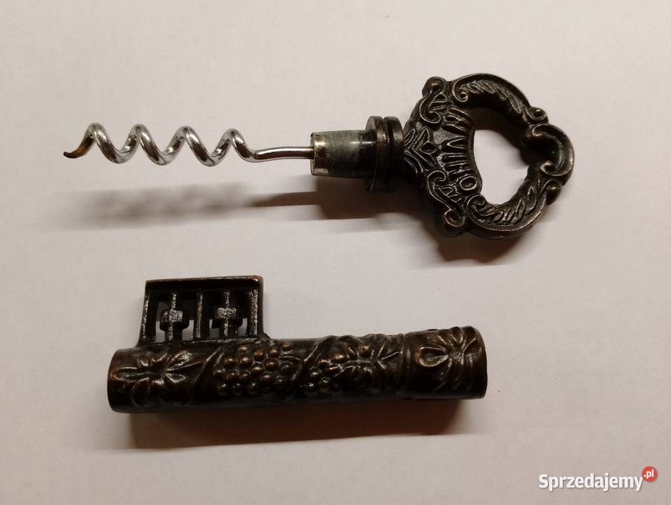 OTWIERACZ do butelek korkociąg KLUCZ z PRL wielkopolskie Oborniki