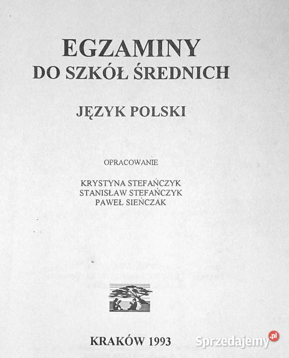 Egzaminy do szkół średnich Język polski S Chełm