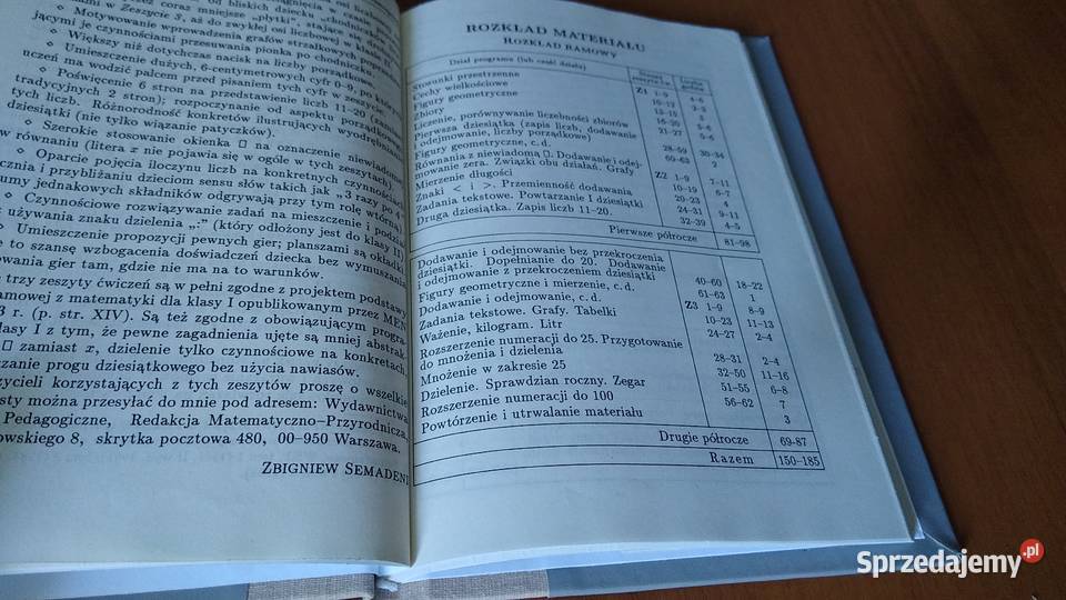 Matematyka 1 książka nauczyciela Zbigniew matematyka pomorskie Gdańsk