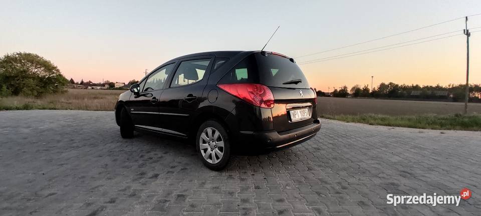 Sprzedam Peugeot 207 16 HDi 90koni 2009r poduszka powietrzna 207 Piaseczno