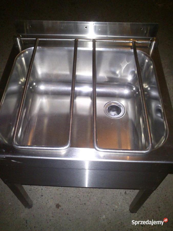 Zlewozmywak gospodarczy z rusztem Wrocław
