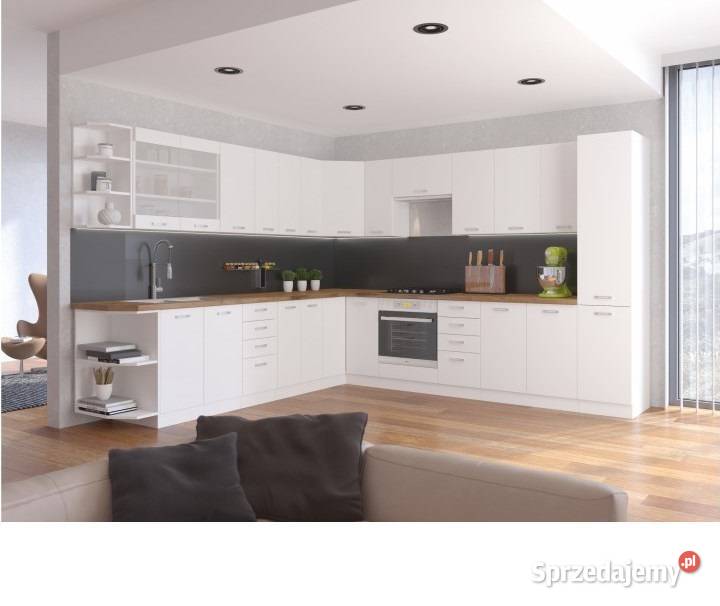 ZestawMeble szafki kuchenneKuchnia Biała Eko Katowice