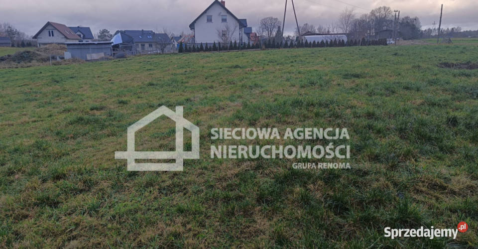 Działka 1086m2 Przetoczyno