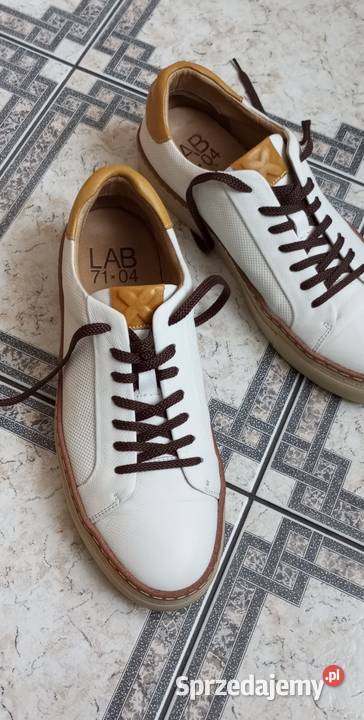 LAB 7104 półbuty sneakersy skórzane buty męskie Sędziszów Małopolski