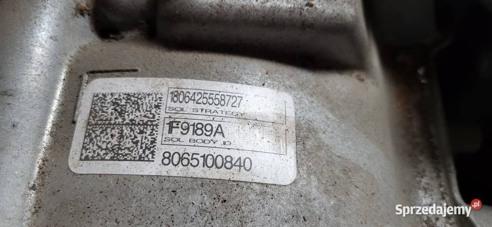 SKRZYNIA BIEGÓW FORD 1F9189A NA CZĘŚCI Mojusz