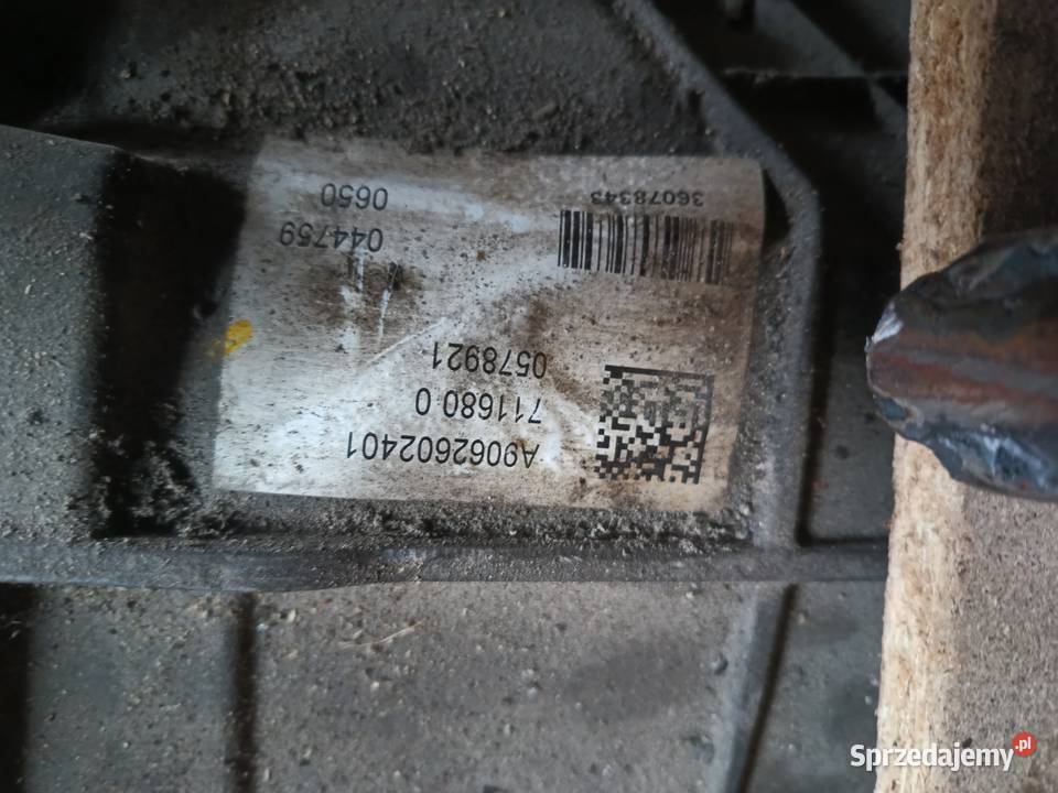 Skrzynia biegów manualna sprinter 906 model 646 lubelskie Wołoskowola