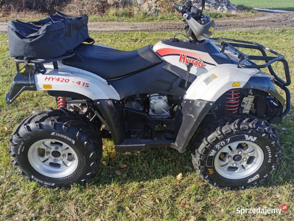Quad Linhai 420 2X4 homologacja l7e wyciągarka