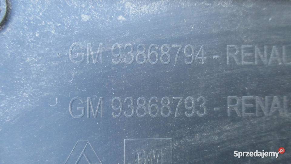 OPEL VIVARO B 16r osłona słupka lewa dolna sprzedam