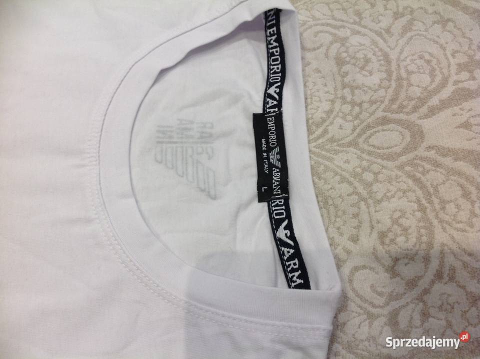 T shirt Koszulka Biała Męska M NOWA Odzież codzienna