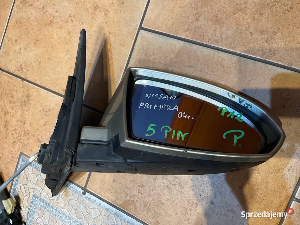 Lusterko prawe 5 pin NISSAN PRIMIERA P12 Margonin