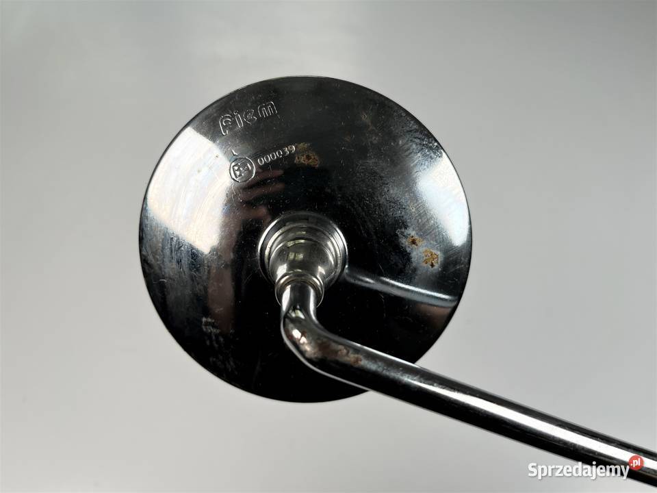 Lusterko motocyklowe prawe okrągłe chrom fi Łobżenica sprzedam