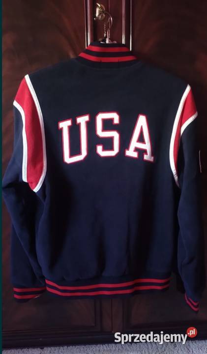 Ralph Lauren Bomberka pluszowa na guziki Warszawa