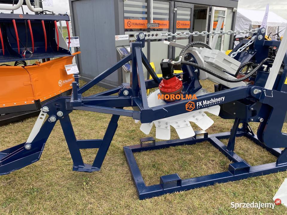 Pług leśny aktywny FK MACHINERY 1talerzowy z Lublin
