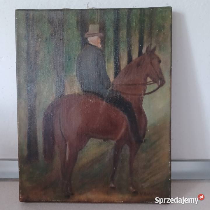 Obraz Pan Robert SCassatt na koniu Wrocław