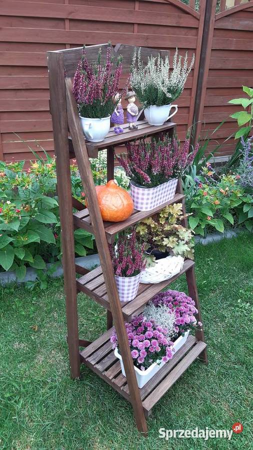 Kwietnik stojak regał składany 137