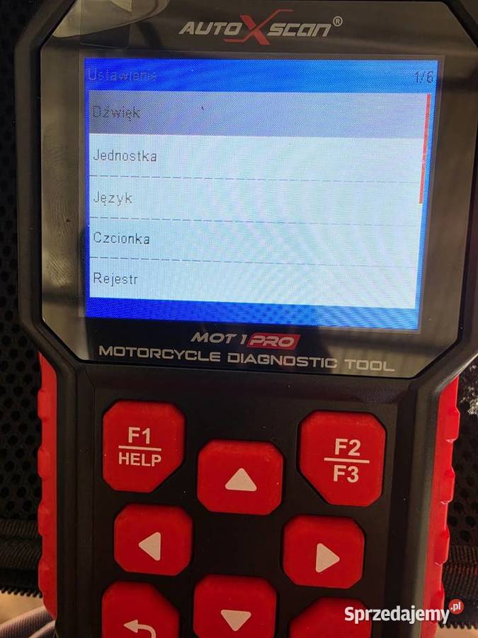 Moto scan firmy Autoscan Moto 1 pro Testery  i mierniki Nowy Barkoczyn