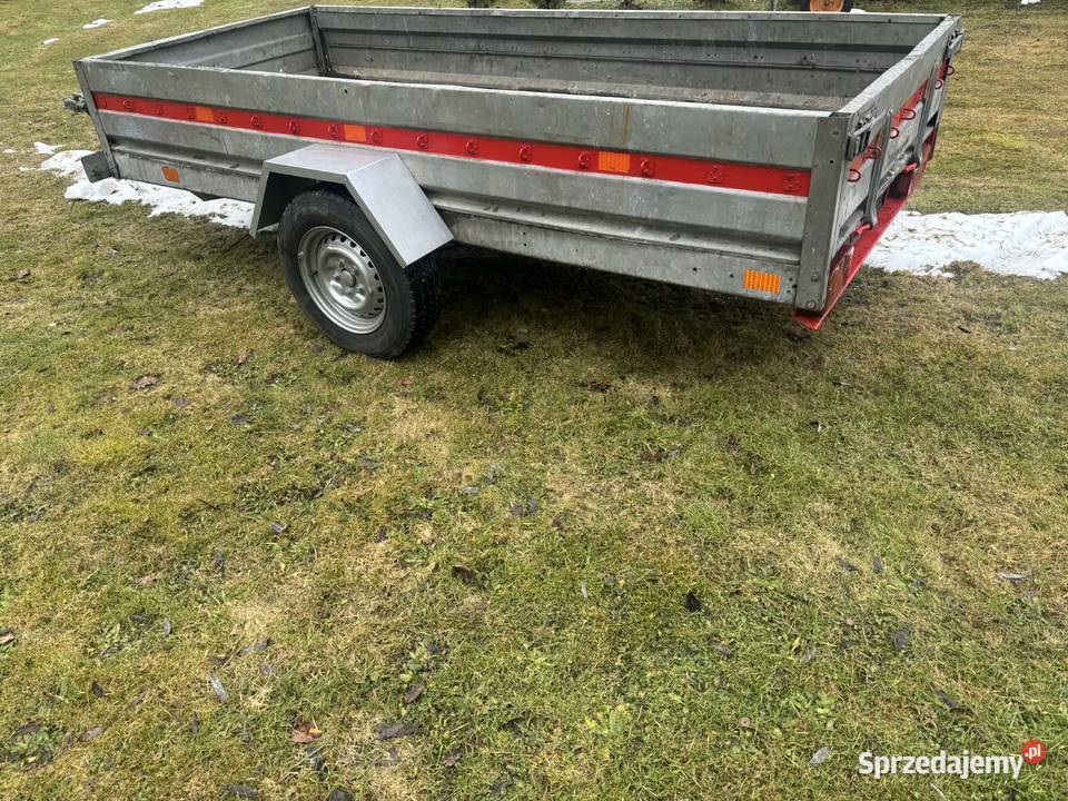 przyczepka samochodowa Niewiadów z chamulcem Andrychów