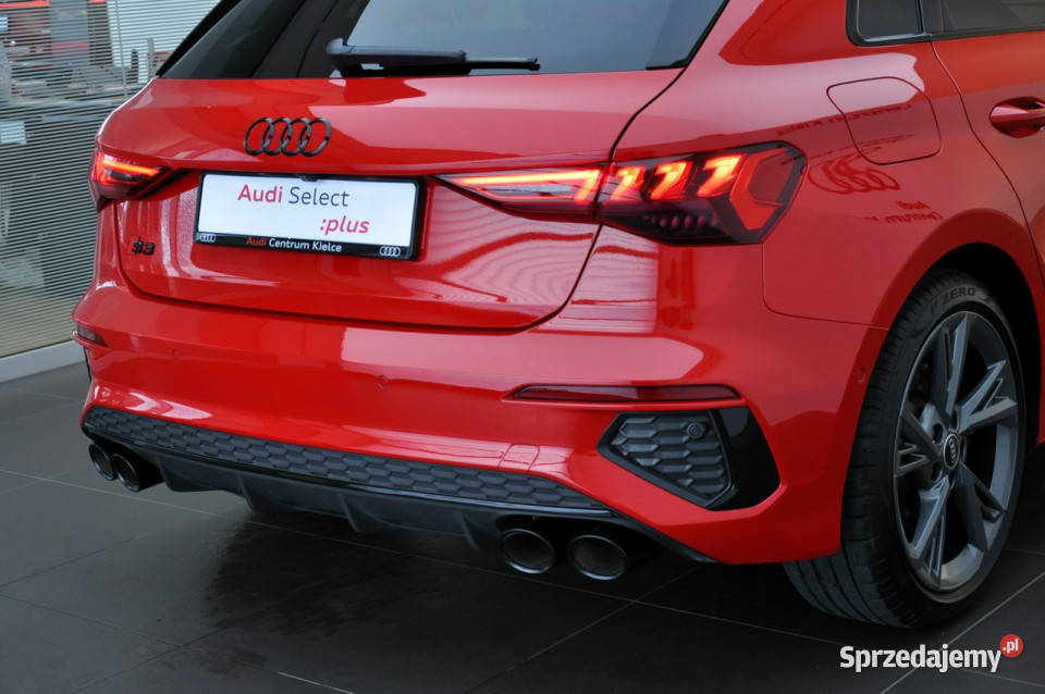 Audi S3 310 Quattro Stronic BO MatrixLed podgrzewane fotele Kielce
