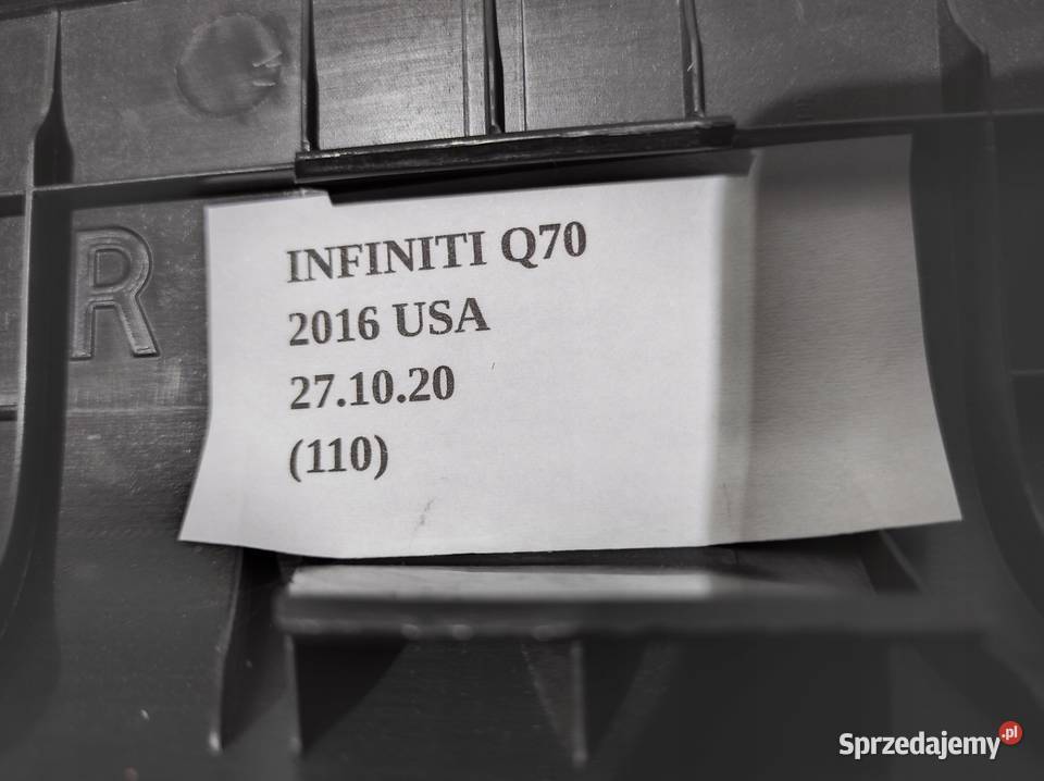 LISTWA PROGOWA NAKŁADKA PRAWY PRZÓD INFINITI Q70 Nowy Tomyśl