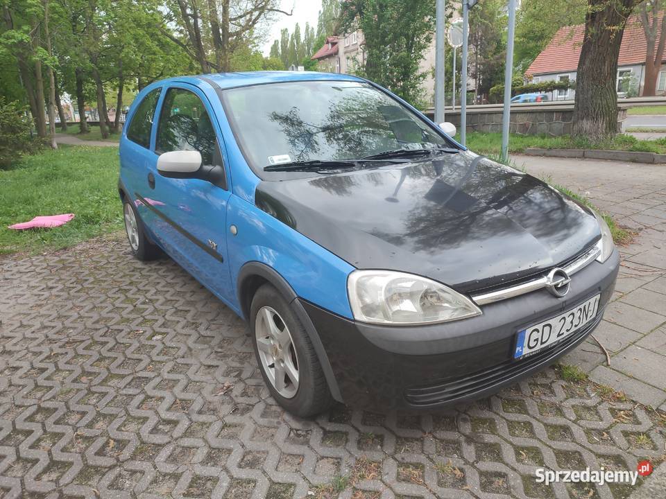 Opel corsa 12 Benz klima mały przebieg drugi kpl 140000km Gdańsk
