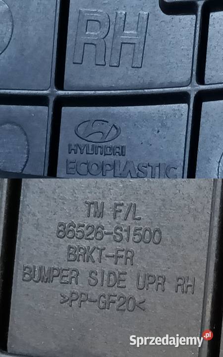 HYUNDAI SANTA FE IV 20 ŚLIZG MOCOWANIE ZDERZAKA Części montażowe Pleszew