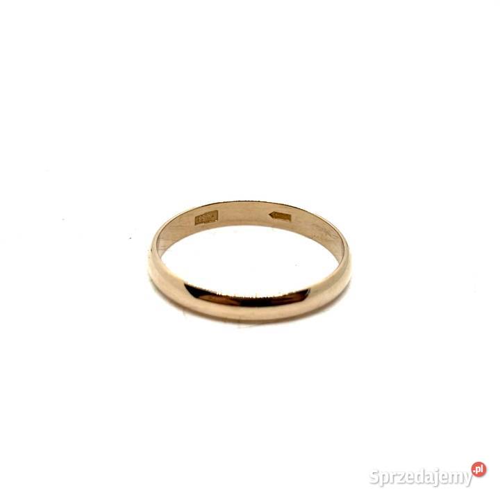 Złota Obrączka Próby 583 251g Rozmiar 22 złoto Elbląg