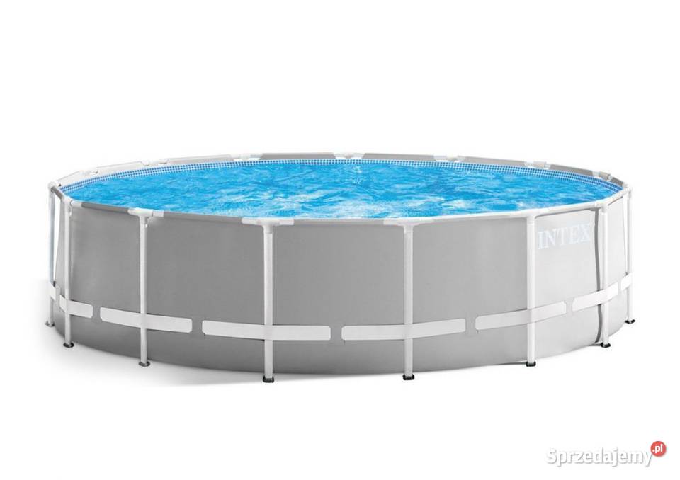 Basen stelażowy ogrodowy duży okrągły 45 x 12m Bielsk Podlaski