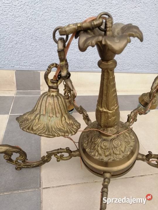 Lampa sufitowa Retro Oświetlenie pomorskie Gdańsk