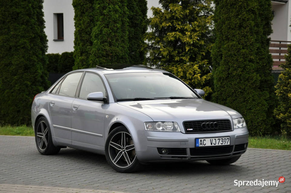 Audi A4 24i V61702xSLineSkóryFotele Ostrów Mazowiecka sprzedam