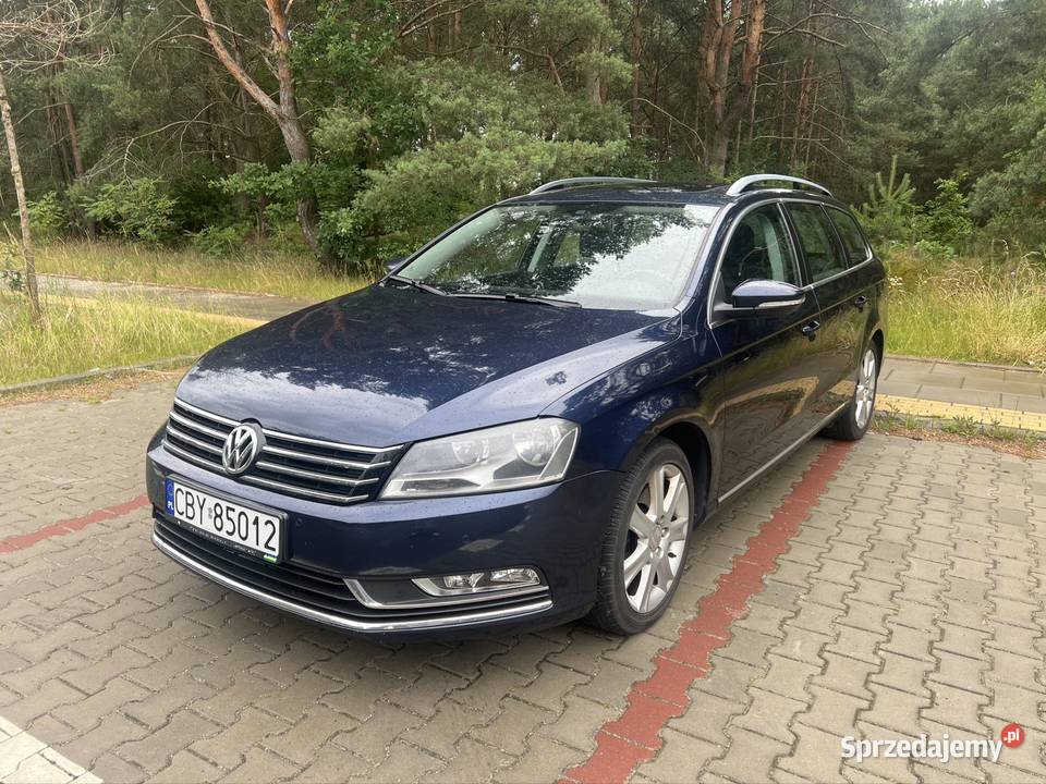 Volkswagen Passat B7 bogate wyposażenie hak