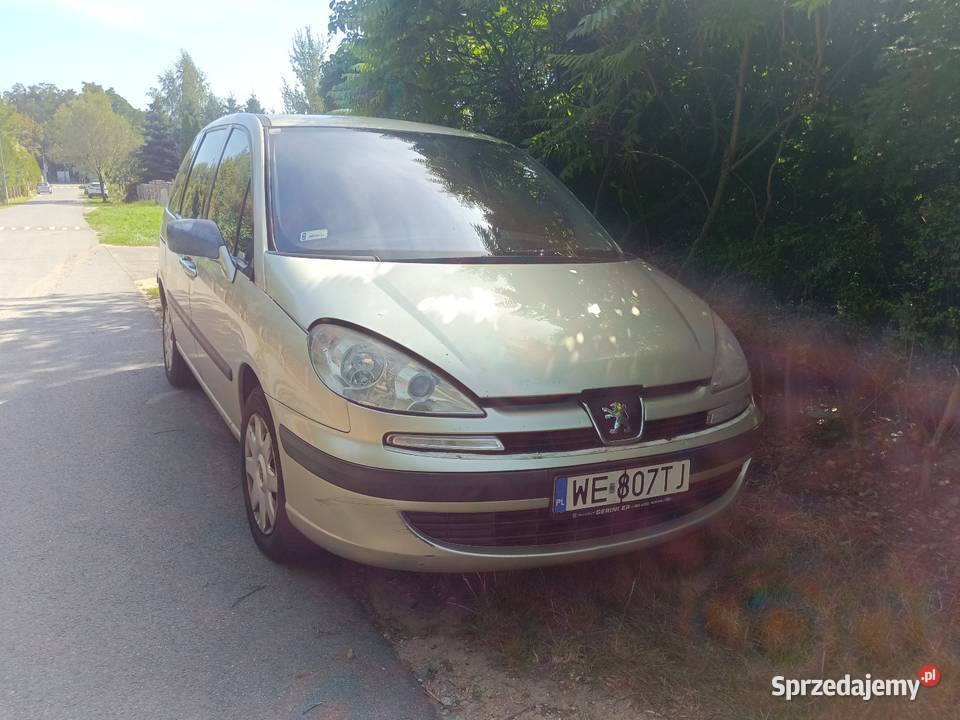 Z Uszkodzonym silnikiem peugeot 807 2007 Wrocław
