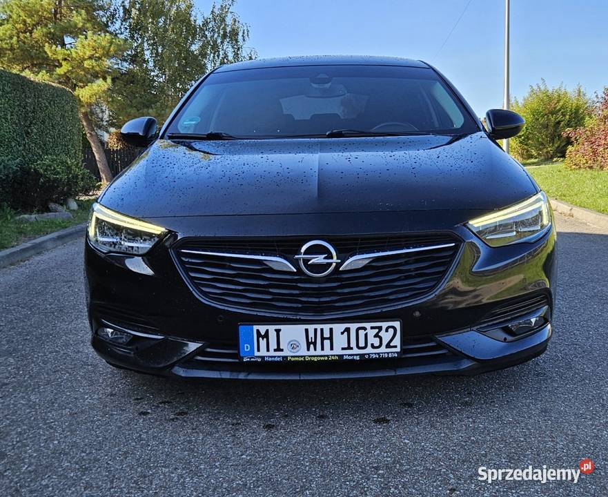 Opel Insignia II Grand Sport czarny warmińsko-mazurskie