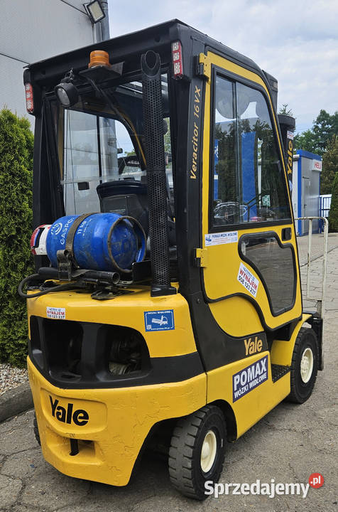 Wózek widłowy YALE GLP16VX 16T LPG Triplex Yale Oborniki