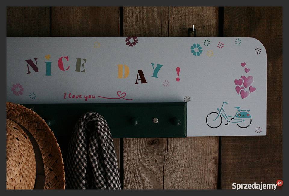 WIESZAK ręcznie robiony Pozostałe Witnica