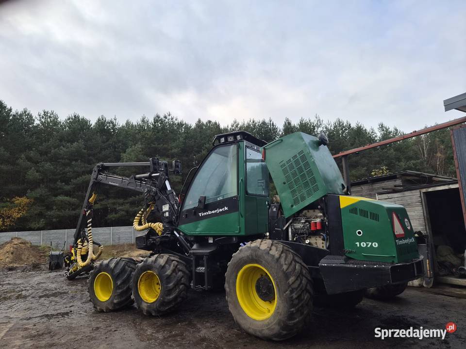 Harvester Timberjack 1070 H745 John Deere Ponsse Trzebielino