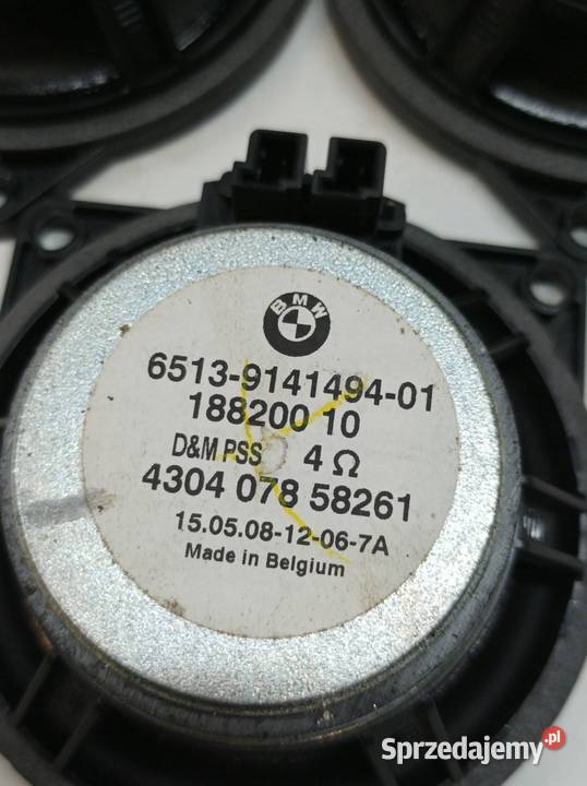 GŁOŚNIK KOMPLET 914149401 Bmw X5 II 20062013 E70