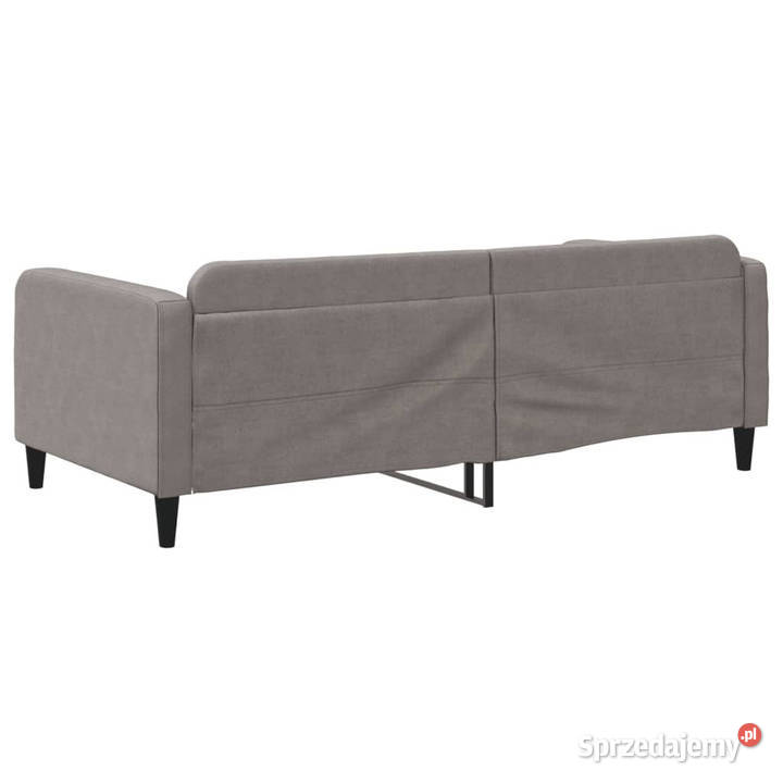 Sofa z funkcją spania kolor taupe obita tkaniną Warszawa sprzedam