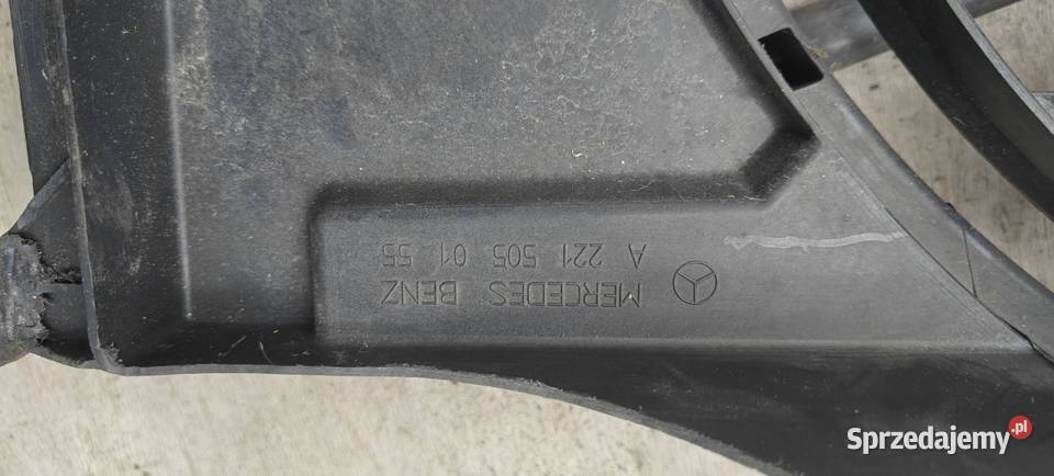 Mercedes w221 sclass 30 wentylator chłodnicy Siechnice