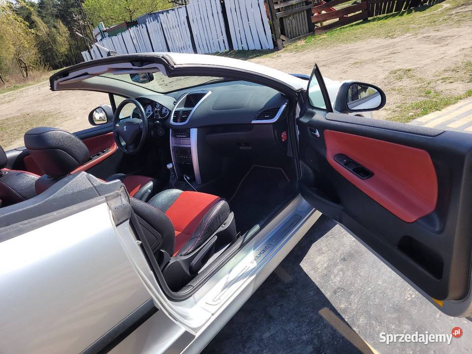 Peugeot 207 CC 2007 Prześliczny światła przeciwmgielne mazowieckie Warszawa